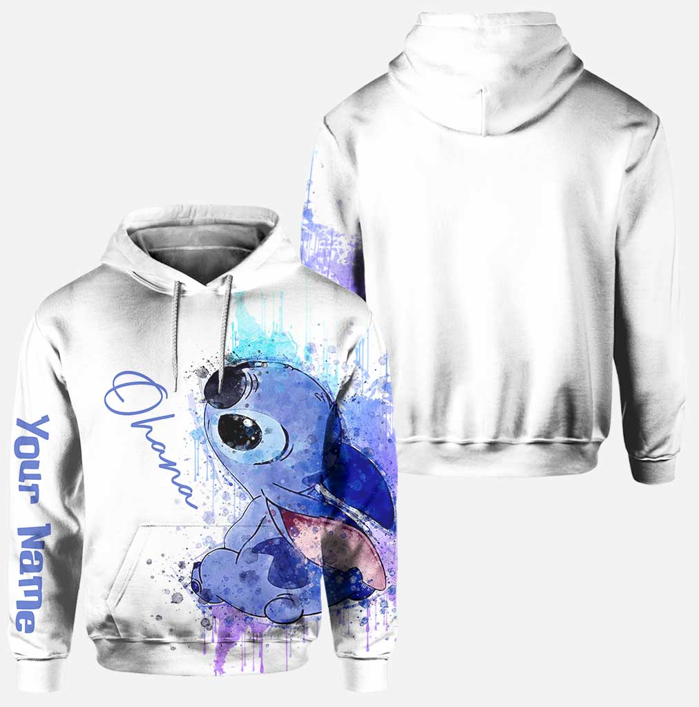 Personalized Ohana Hoodie and Leggings Set Custom Name Gift Hoodie & Leggings GradoCreations