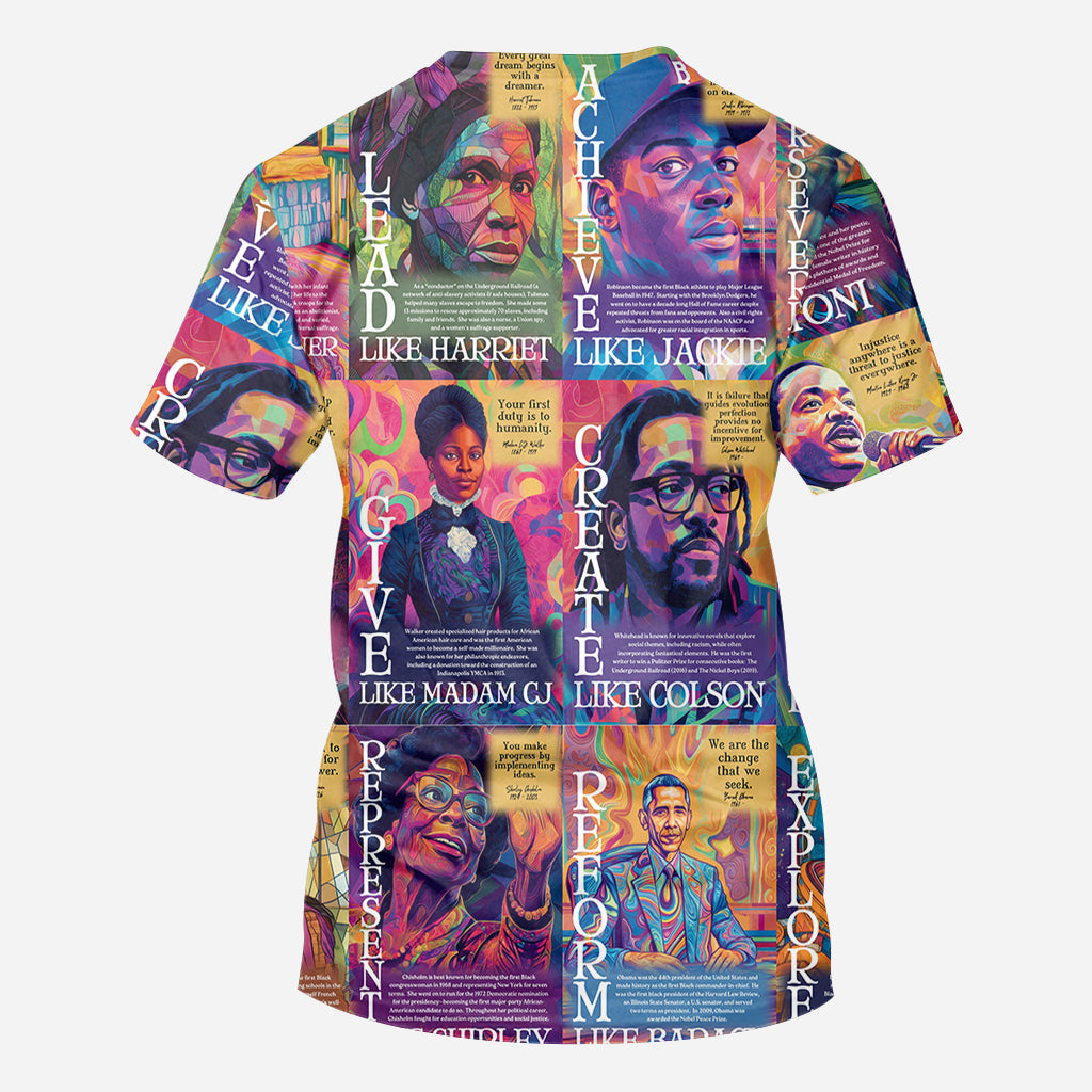 Personalized All Over Shirt with Inspirational Quotes for Men and Women All Over Shirt GradoCreations