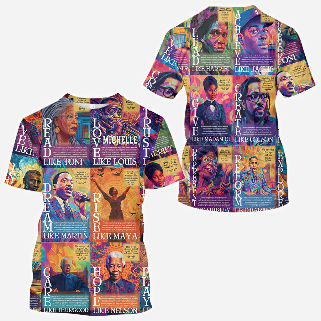 Personalized All Over Shirt with Inspirational Quotes for Men and Women All Over Shirt GradoCreations