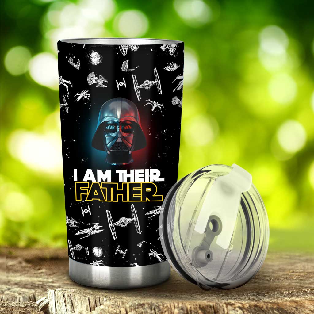Personalized Darth Vader Star Wars Tumbler Unique Father's Day Gift Tumbler GradoCreations