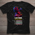 Personalized Darth Vader Lightsaber T-Shirt for Dad - Custom Star Wars Family Shirt T-shirt & Hoodie GradoCreations