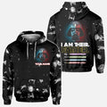Personalized I Am Their Father Hoodie Custom Name Gift for Dad All Over Shirt GradoCreations