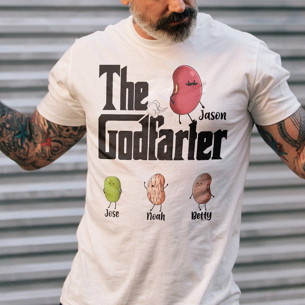 Personalized The Godfarter T-shirt for Dad | Funny Gift Idea T-shirt & Hoodie GradoCreations