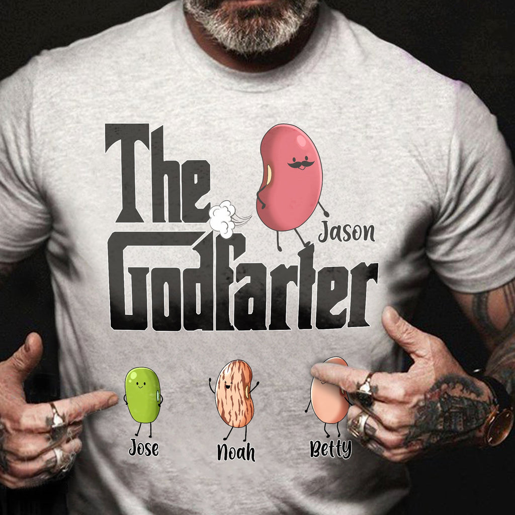 Personalized The Godfarter T-shirt for Dad | Funny Gift Idea T-shirt & Hoodie GradoCreations