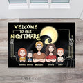 Personalized Welcome To Our Nightmare Doormat Custom Family Gift Doormat GradoCreations