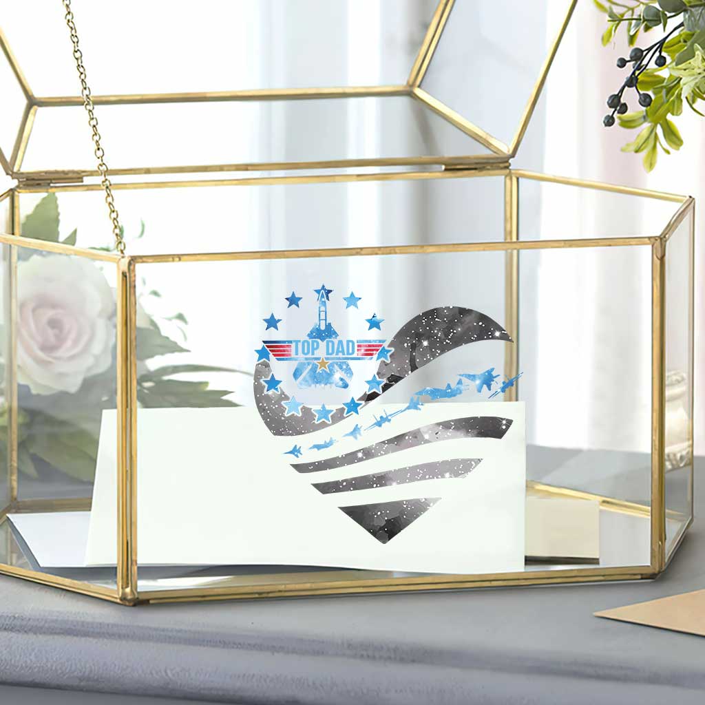 Personalized Top Dad Decal for Cars and Windows | Custom Design Decal Full GradoCreations