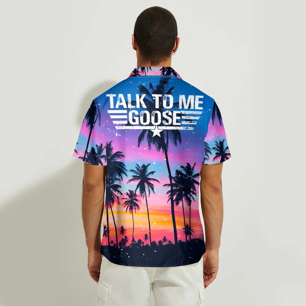 Personalized Top Gun Hawaiian Shirt Custom Name Gift Hawaiian Shirt GradoCreations