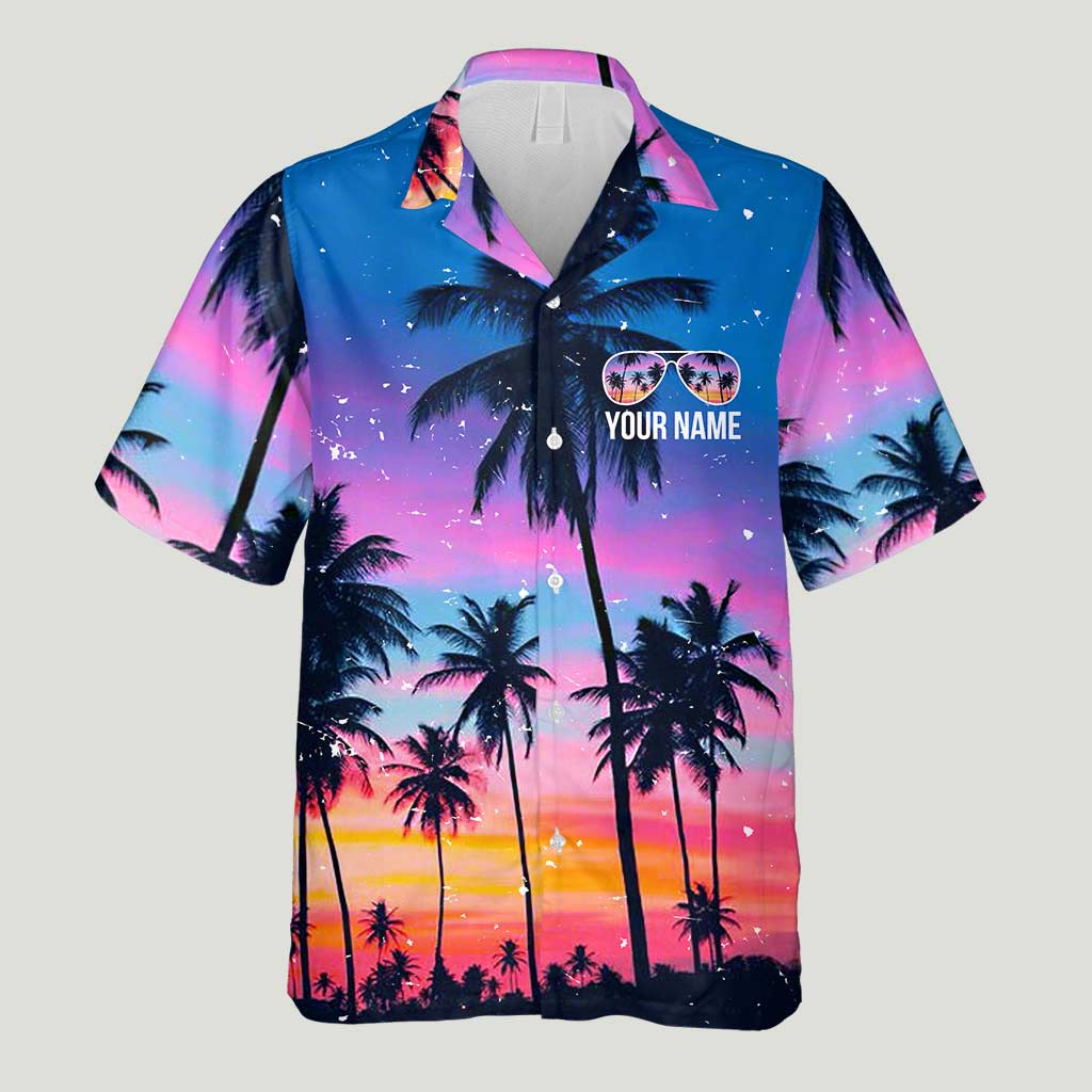 Personalized Top Gun Hawaiian Shirt Custom Name Gift Hawaiian Shirt GradoCreations