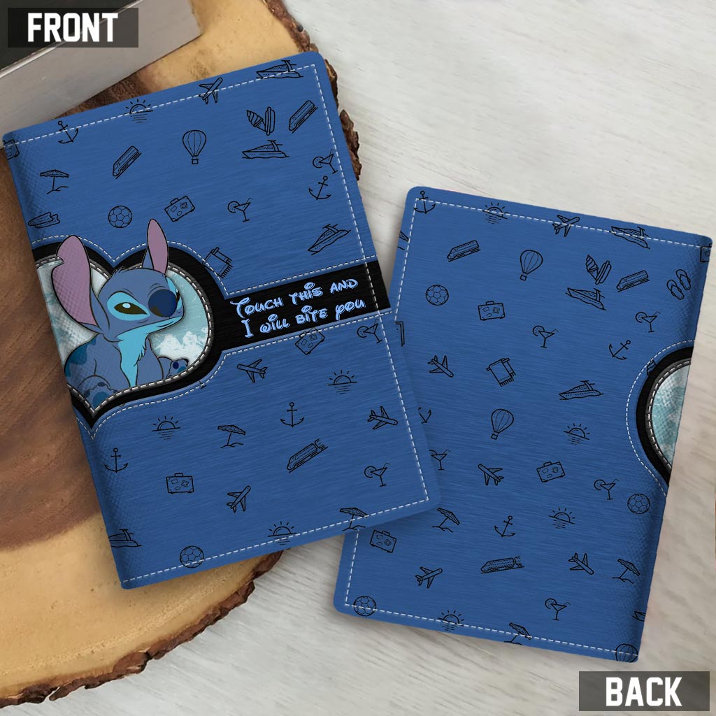 Personalized Travel Passport Holder with Fun Design Gift Idea Passport Holder GradoCreations