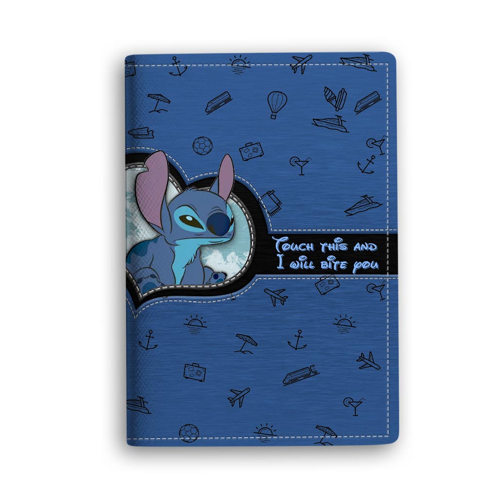 Personalized Travel Passport Holder with Fun Design Gift Idea Passport Holder GradoCreations