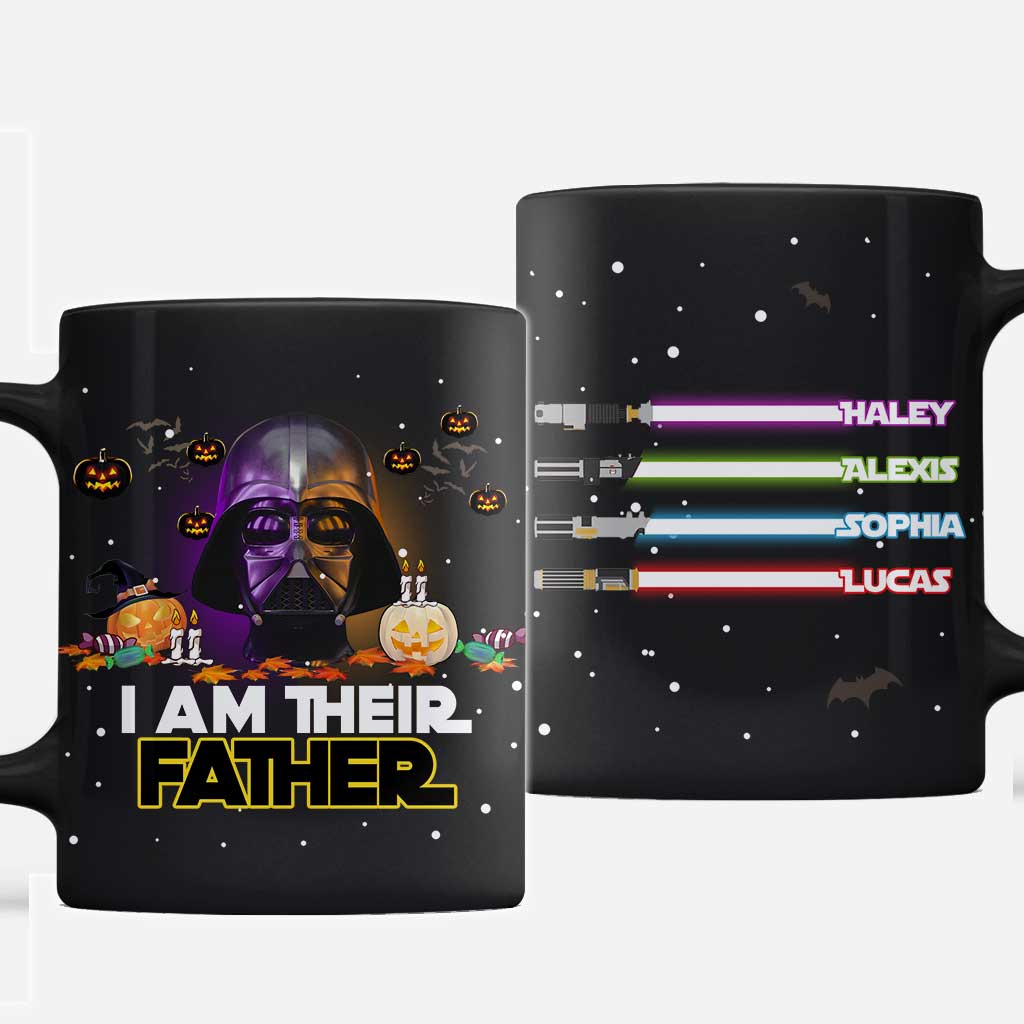 Personalized Halloween Mug Custom Name Gift for Dad Mug GradoCreations