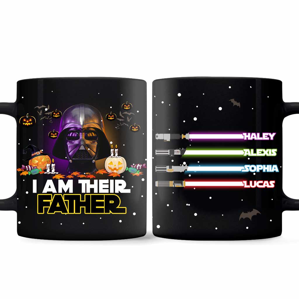 Personalized Halloween Mug Custom Name Gift for Dad Mug GradoCreations