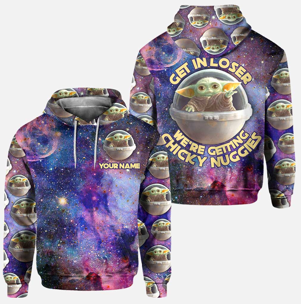 Personalized Galaxy Hoodie & Leggings Set Custom Name Gift Hoodie & Leggings GradoCreations