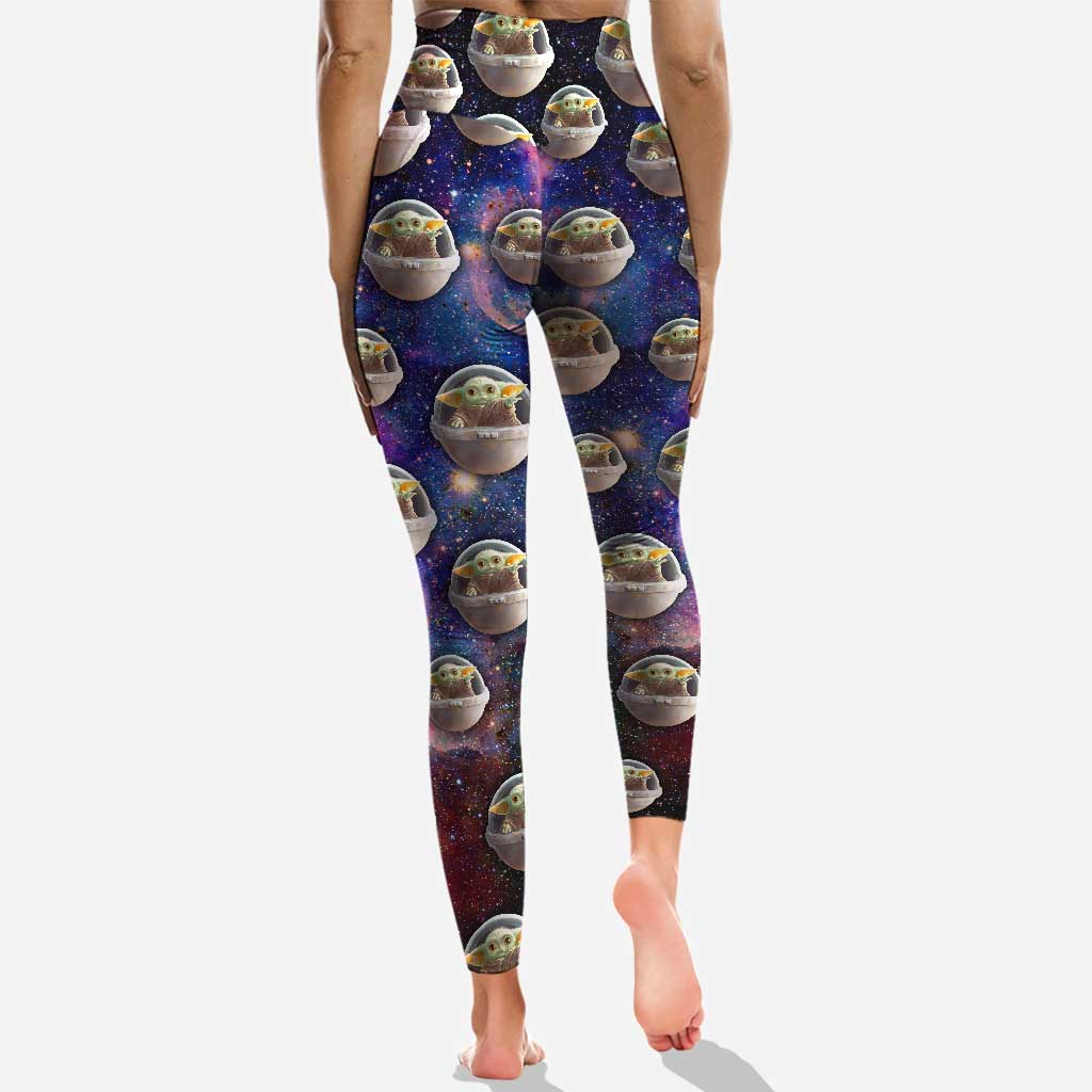 Personalized Galaxy Hoodie & Leggings Set Custom Name Gift Hoodie & Leggings GradoCreations
