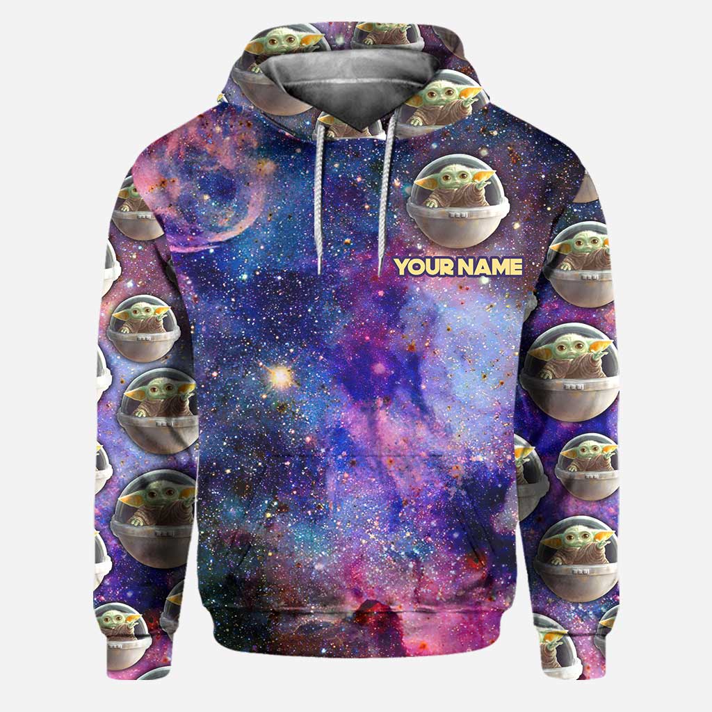 Personalized Galaxy Hoodie & Leggings Set Custom Name Gift Hoodie & Leggings GradoCreations