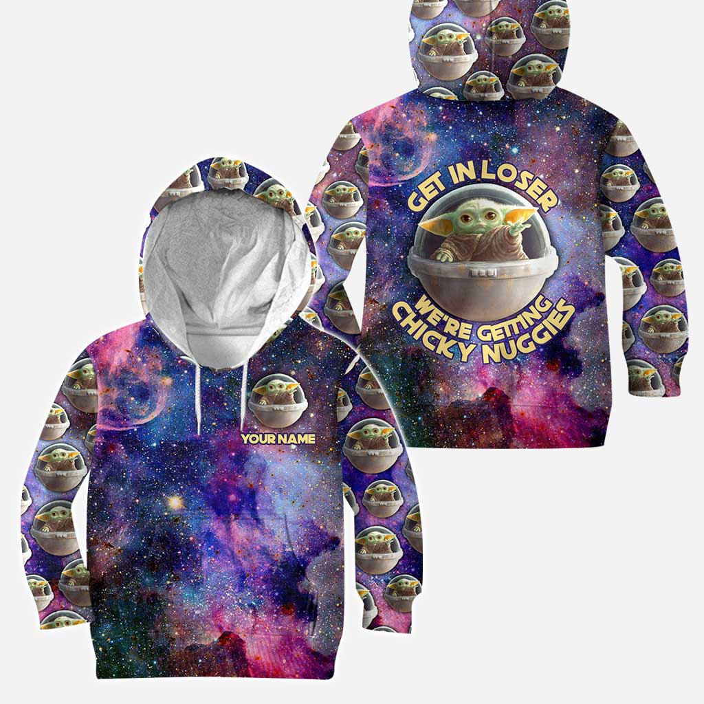 Personalized Galaxy Hoodie & Leggings Set Custom Name Gift Hoodie & Leggings GradoCreations