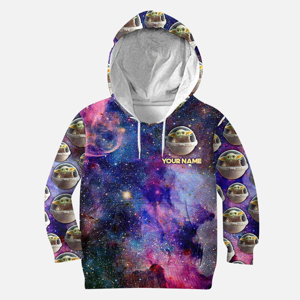 Personalized Galaxy Hoodie & Leggings Set Custom Name Gift Hoodie & Leggings GradoCreations