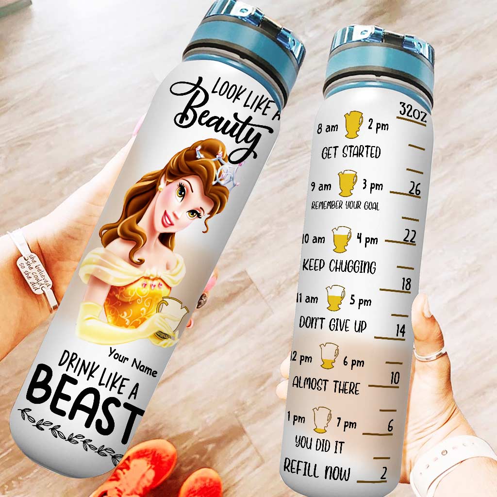 Personalized Water Tracker Bottle with Infuser for Hydration Gift Water Tracker Bottle GradoCreations