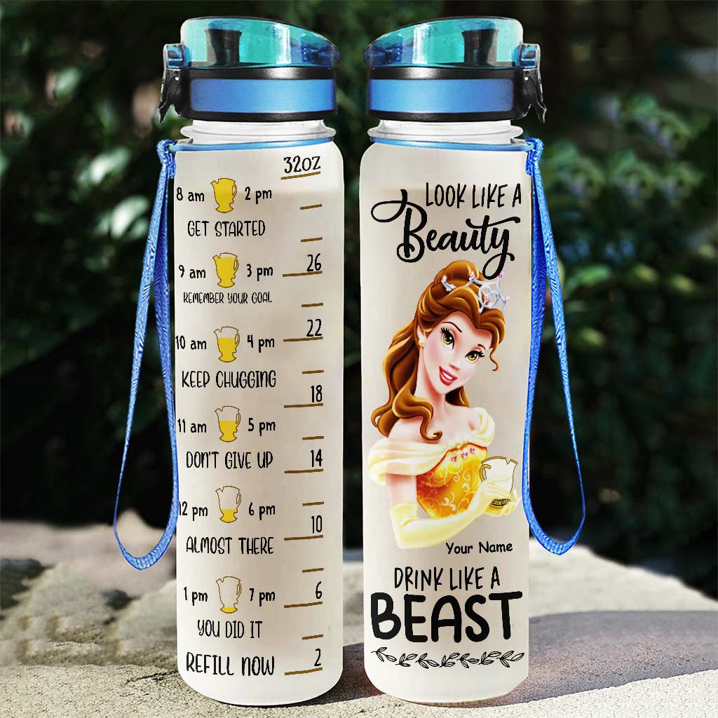 Personalized Water Tracker Bottle with Infuser for Hydration Gift Water Tracker Bottle GradoCreations