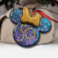Personalized 50th Anniversary Mickey Mouse Ornament Custom Gift Ornament GradoCreations