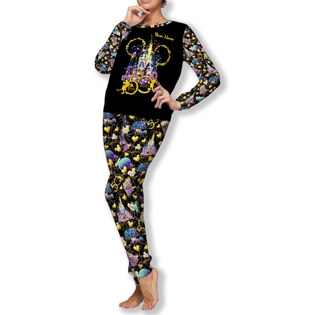 Personalized 50th Anniversary Mouse Pajamas Set for Family Pajamas Set GradoCreations