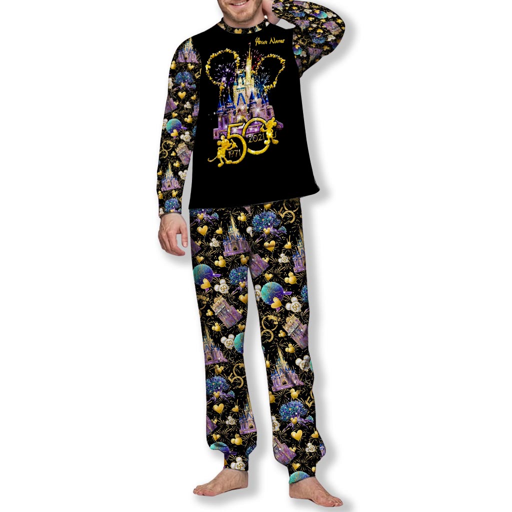 Personalized 50th Anniversary Mouse Pajamas Set for Family Pajamas Set GradoCreations