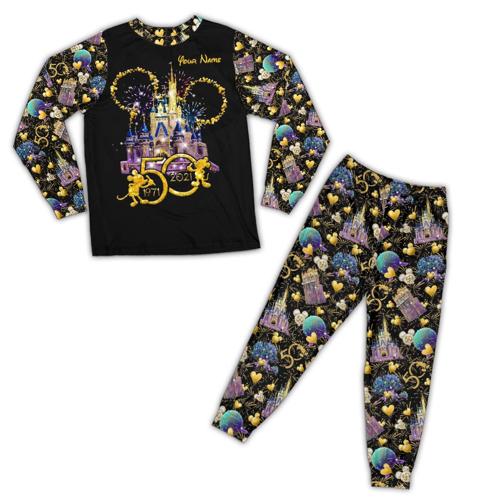 Personalized 50th Anniversary Mouse Pajamas Set for Family Pajamas Set GradoCreations