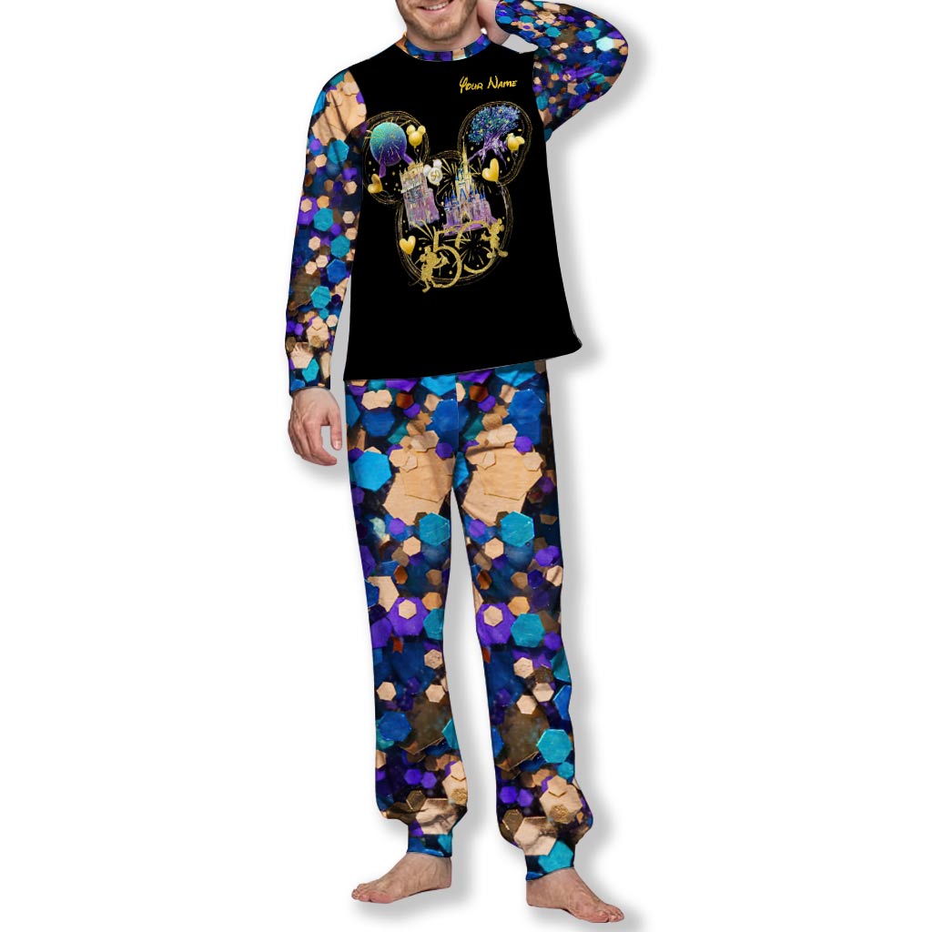 Personalized Mouse Pajamas Set with Custom Name for Kids Pajamas Set GradoCreations
