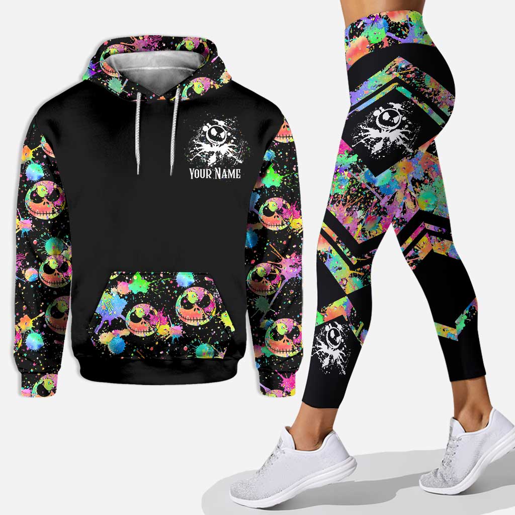 Personalized Nightmare Hoodie and Leggings Custom Name Gift Hoodie & Leggings GradoCreations