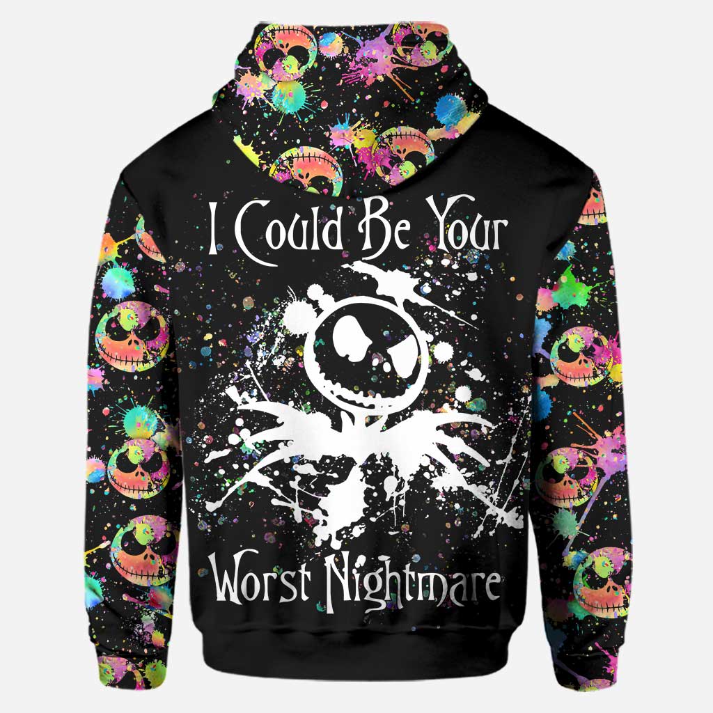Personalized Nightmare Hoodie and Leggings Custom Name Gift Hoodie & Leggings GradoCreations