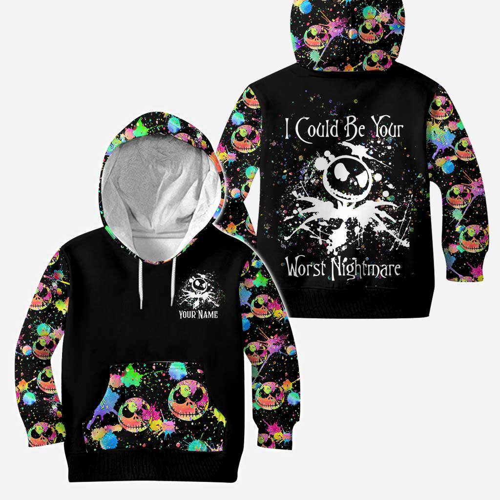 Personalized Nightmare Hoodie and Leggings Custom Name Gift Hoodie & Leggings GradoCreations