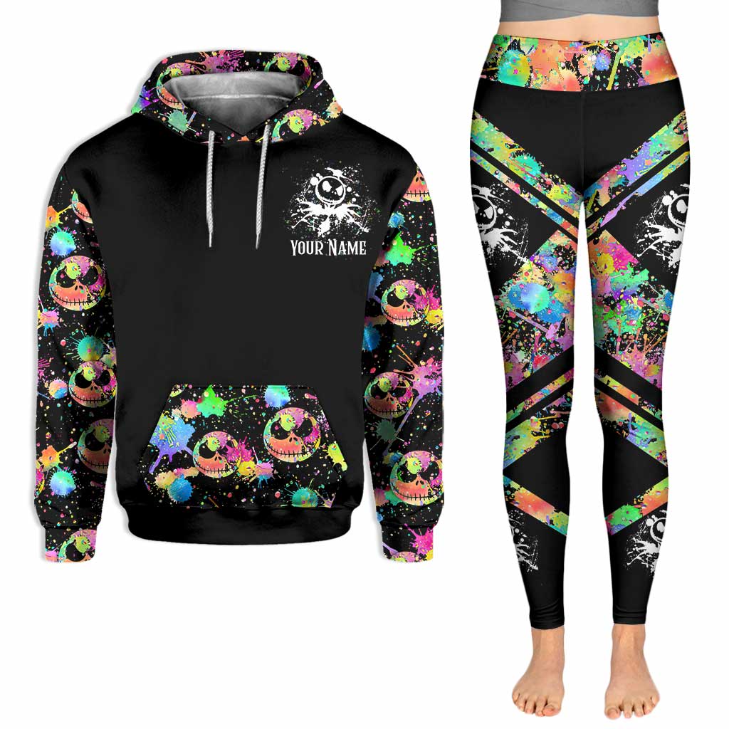 Personalized Nightmare Hoodie and Leggings Custom Name Gift Hoodie & Leggings GradoCreations