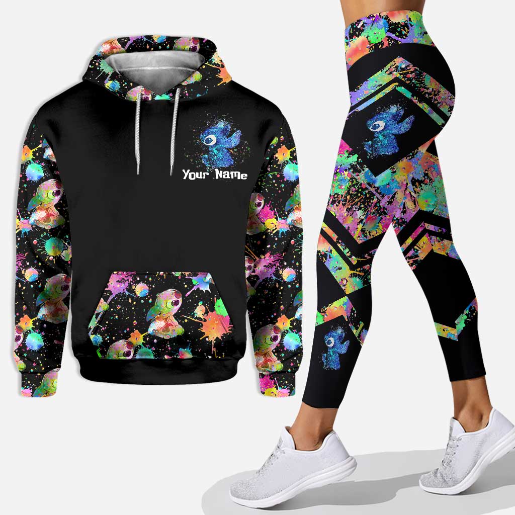 Personalized Hoodie and Leggings Custom Name for Birthday Christmas Hoodie & Leggings GradoCreations
