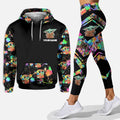 Personalized The Force Hoodie and Leggings Set for Kids Hoodie & Leggings GradoCreations