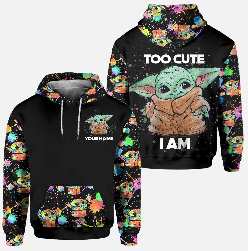 Personalized The Force Hoodie and Leggings Set for Kids Hoodie & Leggings GradoCreations