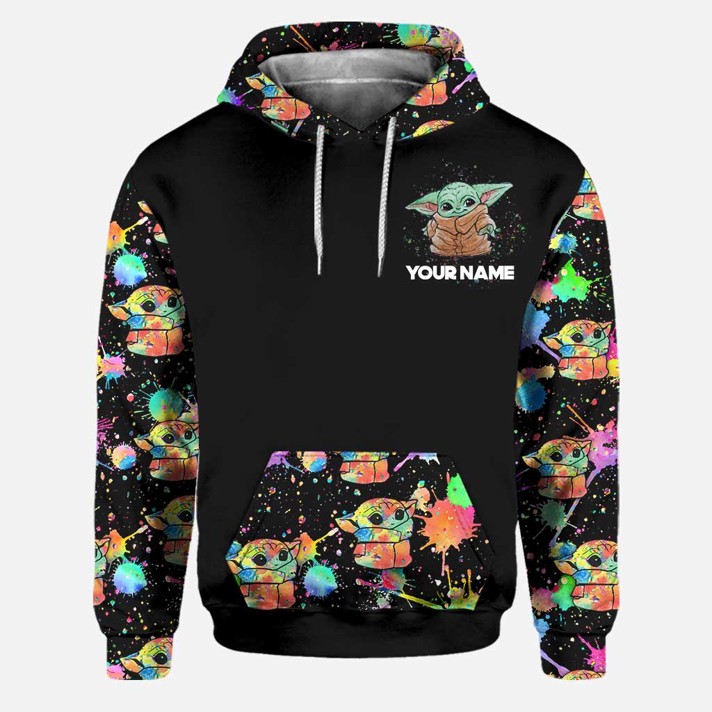 Personalized The Force Hoodie and Leggings Set for Kids Hoodie & Leggings GradoCreations