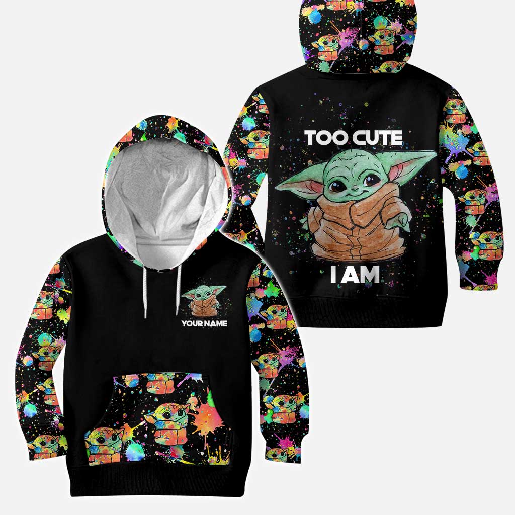 Personalized The Force Hoodie and Leggings Set for Kids Hoodie & Leggings GradoCreations