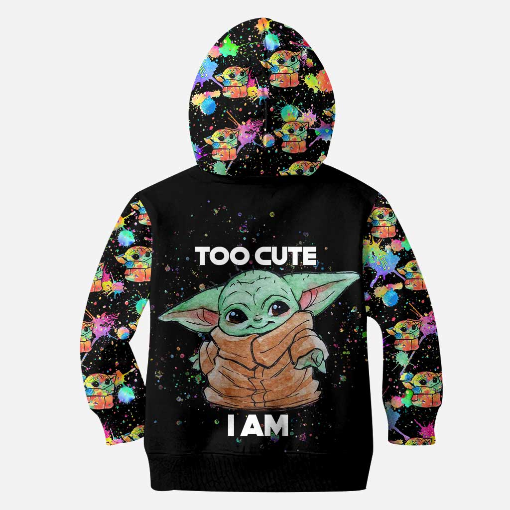 Personalized The Force Hoodie and Leggings Set for Kids Hoodie & Leggings GradoCreations