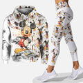 Personalized Mouse Ears Hoodie and Leggings Set for Kids, Custom Name Birthday Gift Hoodie & Leggings GradoCreations