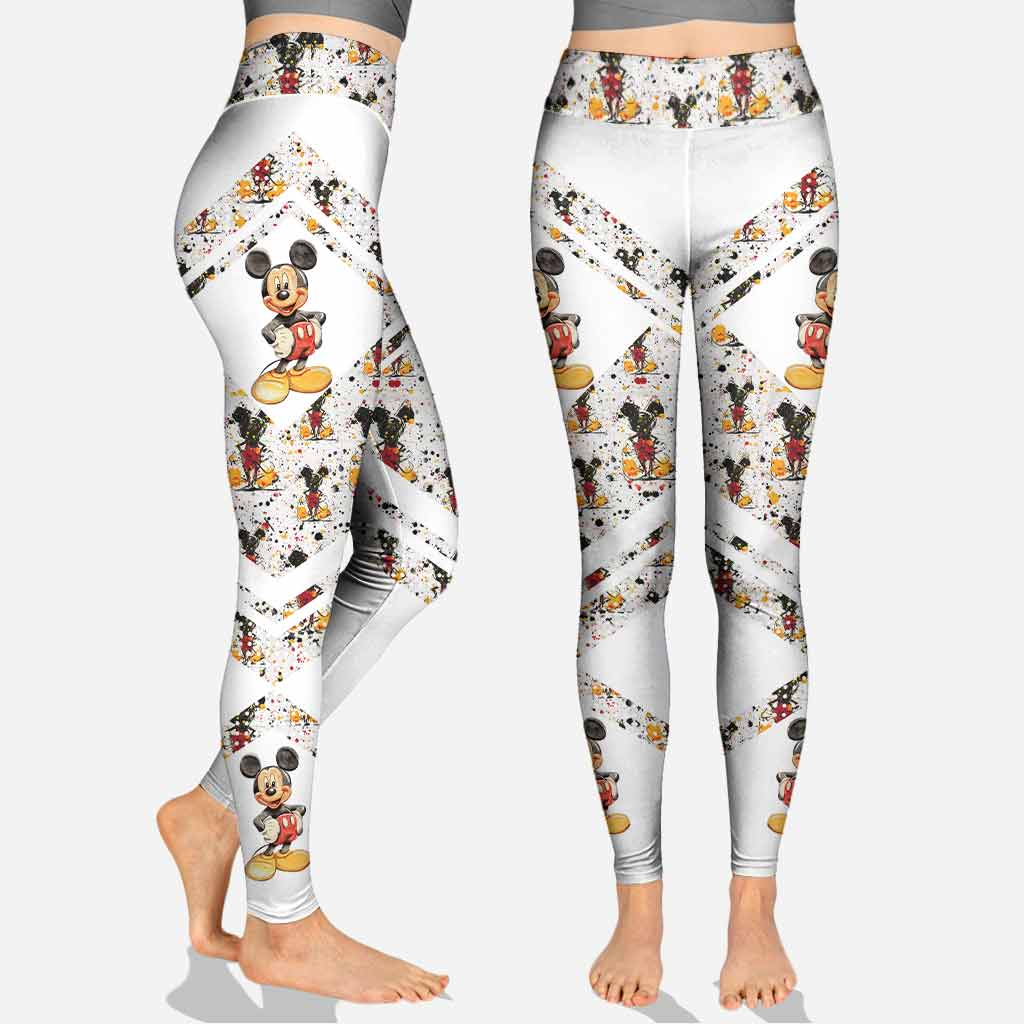 Personalized Mouse Ears Hoodie and Leggings Set for Kids, Custom Name Birthday Gift Hoodie & Leggings GradoCreations