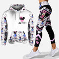 Personalized Mouse Ears Hoodie and Leggings Set for Kids Birthday Gift Hoodie & Leggings GradoCreations