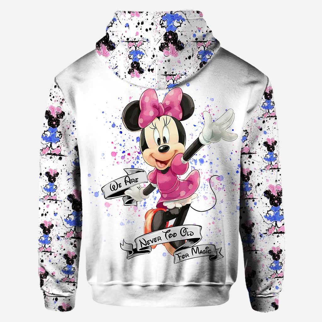 Personalized Mouse Ears Hoodie and Leggings Set for Kids Birthday Gift Hoodie & Leggings GradoCreations