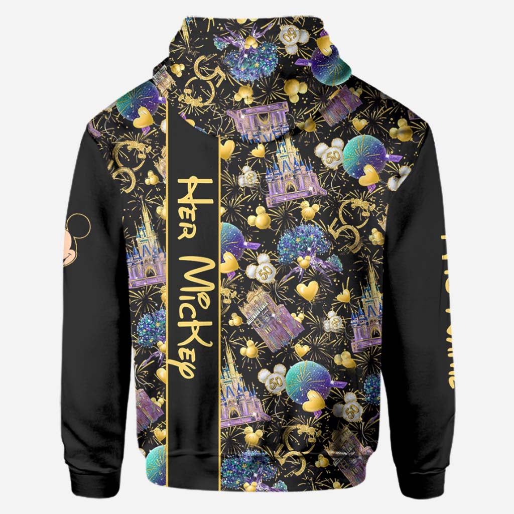 Personalized All Over T-shirt and Hoodie for Couples | Engagement Gift All Over Shirt GradoCreations