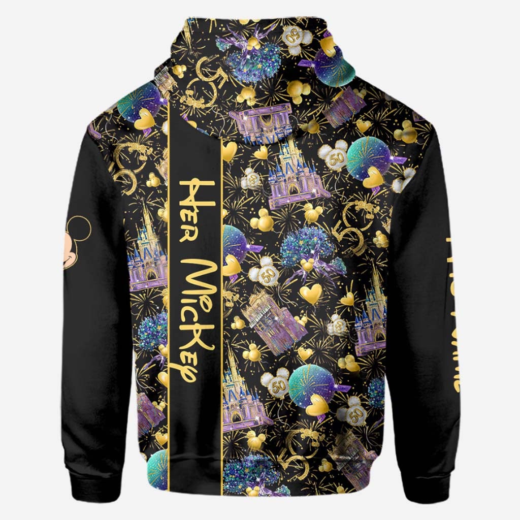 Personalized All Over T-shirt and Hoodie for Couples | Engagement Gift All Over Shirt GradoCreations
