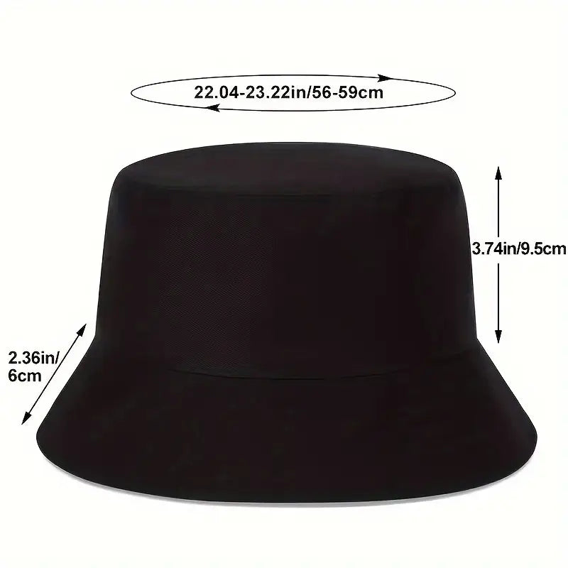 80's & 90's Hip Hop Bucket Hat Unisex Summer Fashion Cap GradoCreations