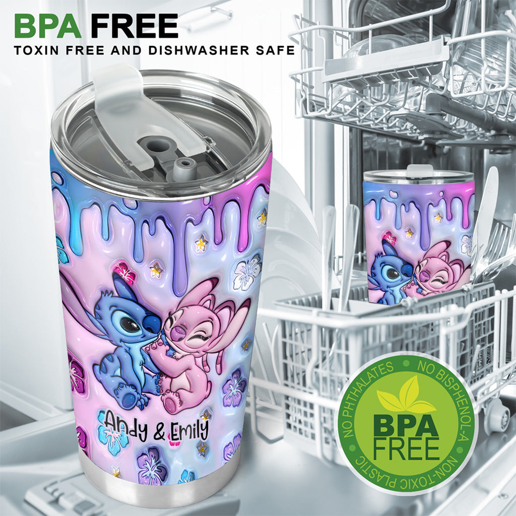 Personalized Ohana Tumbler Custom Couple Gift for Weddings Tumbler GradoCreations