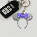 Personalized Disney 100 Years Mouse Keychain Custom Name Gift Keychain GradoCreations