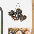 Personalized Mickey Mouse Couple Wood Sign Custom Names Gift for Anniversary Wood Sign GradoCreations