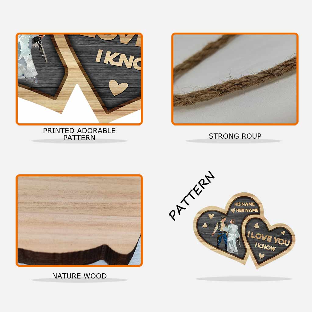 Personalized Heart Wood Sign with Custom Names for Couples Wood Sign GradoCreations