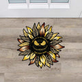 Personalized Welcome to Our Nightmare Shaped Doormat for Family Shaped Doormat GradoCreations